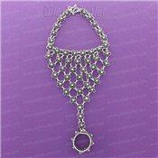 Pulsera sortija pasamanos plata