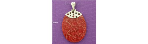 Colgantes coral