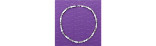 Collares nacar turquesa negro