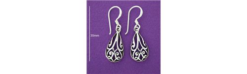 Pendientes de colgar liso
